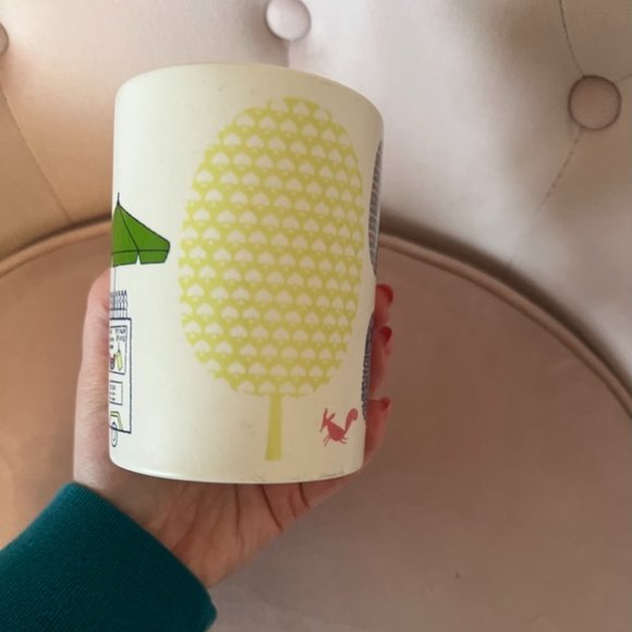 kate spade about town bathroom set waste basket toothbrush holders *PLEASE READ* - Picture 10 of 15